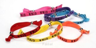 product afbeelding voor: Armband wwjd met kogelsluiting
