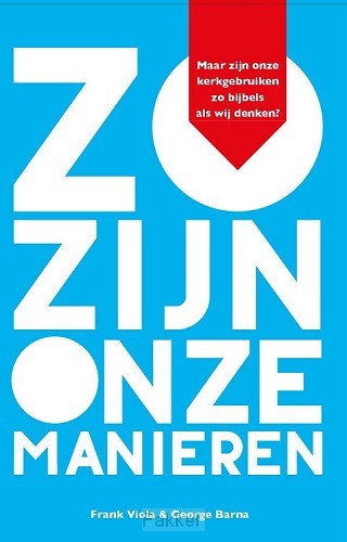 product afbeelding voor: Zo zijn onze manieren