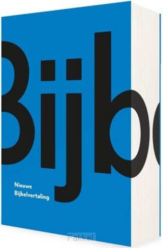 product afbeelding voor: Bijbel NBV blauw MIDPRICE