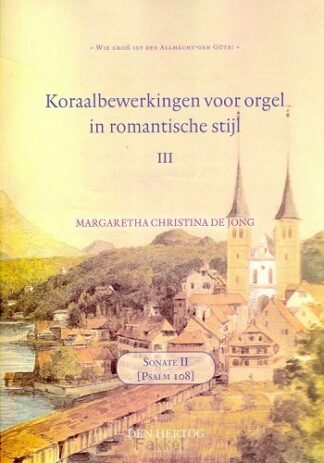product afbeelding voor: Koraalbewerkingen 3 voor orgel in romant