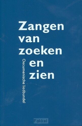 product afbeelding voor: Zangen van zoeken en zien