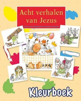 product afbeelding voor: Acht verhalen van Jezus Kleurboek