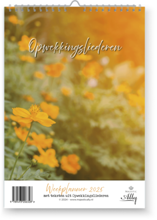 Weekplanner opwekkingsliederen