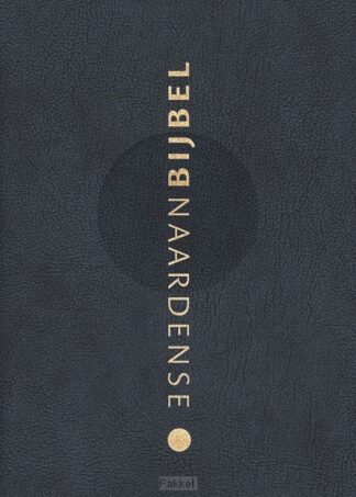 product afbeelding voor: Nachtblauw gebonden leer