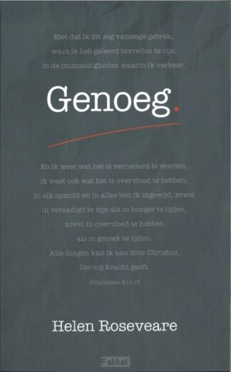 product afbeelding voor: Genoeg