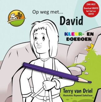 product afbeelding voor: Kleur- en doeboek Op weg met David