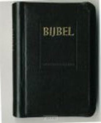 product afbeelding voor: Majorbijbel sv zwart kunstl kleursnee