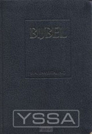 product afbeelding voor: Gezinsbijbel sv zwart kunstl