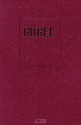 product afbeelding voor: Gezinsbijbel sv rood harde band kleursne