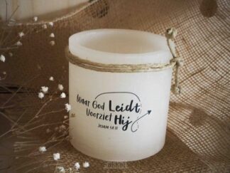 product afbeelding voor: Windlicht S Waar God leidt