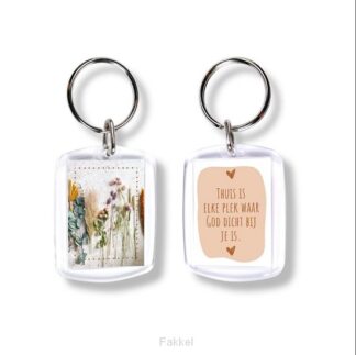 product afbeelding voor: Sleutelhanger Jij bent een parel in Gods