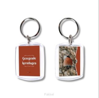 product afbeelding voor: Sleutelhanger gezegende kerstdagen