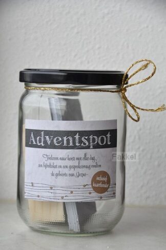 product afbeelding voor: Adventspot incl. kaarthouder