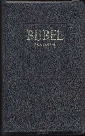 product afbeelding voor: Majorbijbel sv zwart ps 12g nr kunstl kl