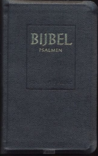 product afbeelding voor: Majorbijbel sv zwart ps 12g nr ku gds in