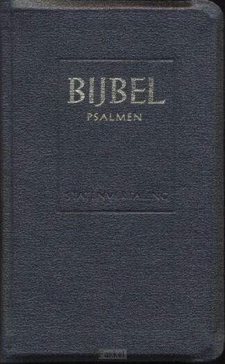 product afbeelding voor: Majorbijbel sv zwart ps 12g ritm ku kl i