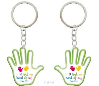 product afbeelding voor: Sleutelhanger hand U legt uw hand