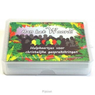 product afbeelding voor: Aan het Woord hulpkaartjes
