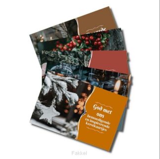 product afbeelding voor: Kaartjes in doosje God met ons