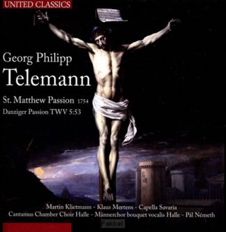 product afbeelding voor: St. Matthew Passion (Telemann / 1754)