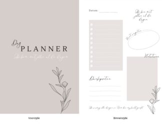 Notitieblok A5 Dagplanner Ik ben...