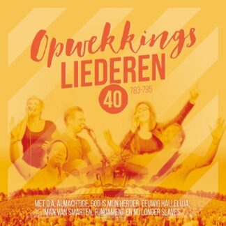 product afbeelding voor: Opwekking 40 cd + dvd (783-795)