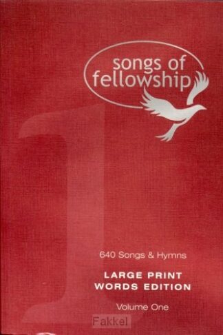 product afbeelding voor: Songs of fellowship 1 words large p