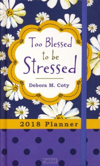 product afbeelding voor: 2018 planner too blessed
