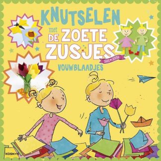 product afbeelding voor: Knutselen met de zoete zusjes vouwblaadj