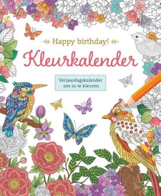 product afbeelding voor: Happy birthday! kleurkalender