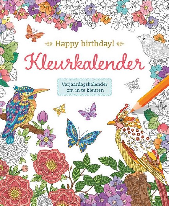 product afbeelding voor: Happy birthday! kleurkalender