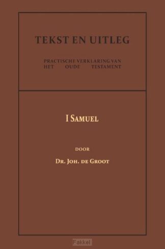 product afbeelding voor: 1 Samuel