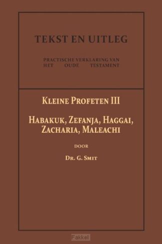 product afbeelding voor: De Kleine Profeten III