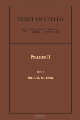 product afbeelding voor: Psalmen II