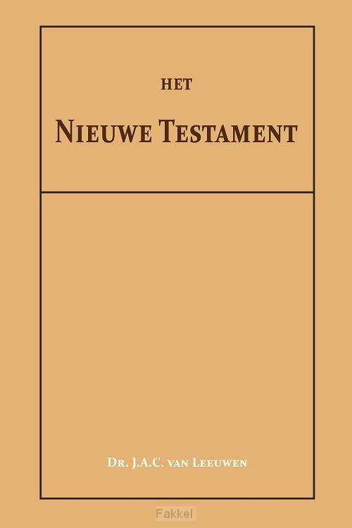 product afbeelding voor: Het Nieuwe Testament