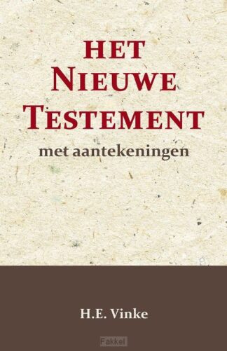 product afbeelding voor: Het Nieuwe Testament met Aantekeningen 1