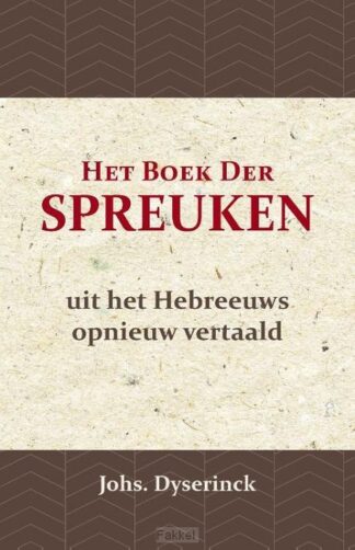 product afbeelding voor: Het Boek der Spreuken