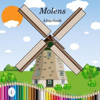 product afbeelding voor: Molens kleurboek