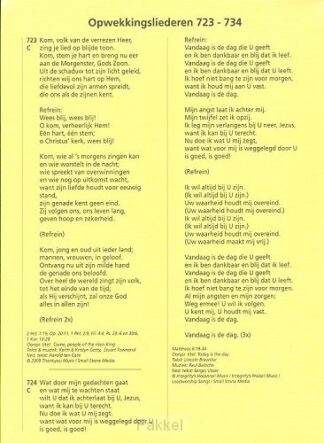 product afbeelding voor: Opwekking tekst 35 (723-734) ongeperf.