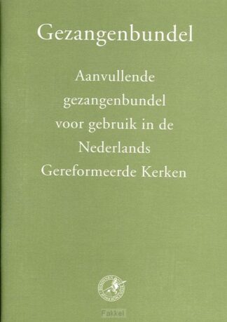 product afbeelding voor: Gezangenbundel aanvullend Ned Ger Kerken