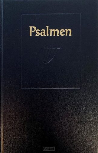 product afbeelding voor: Psalmboek 1773 zwart 12g nr groot letter