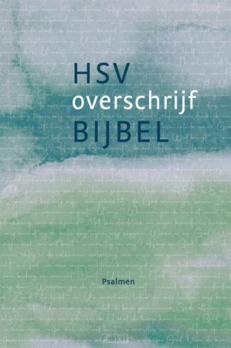 product afbeelding voor: Hsv overschrijfbijbel psalmen