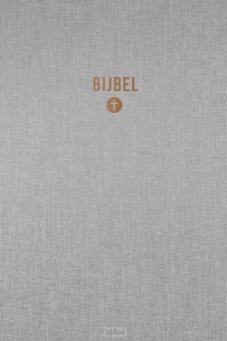 product afbeelding voor: Bijbel HSV limited edition linnen grijs