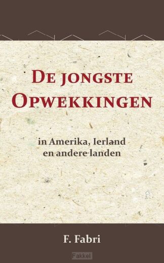 product afbeelding voor: Jongste opwekkingen