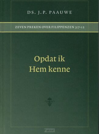 product afbeelding voor: Opdat ik Hem kenne