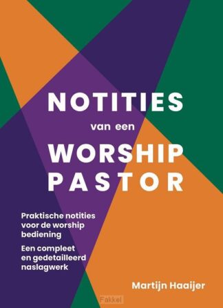 product afbeelding voor: Notities van een worship pastor