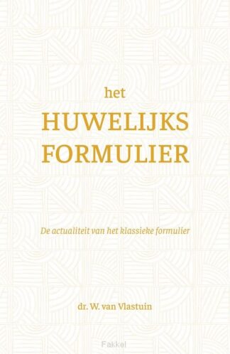 product afbeelding voor: Huwelijksformulier