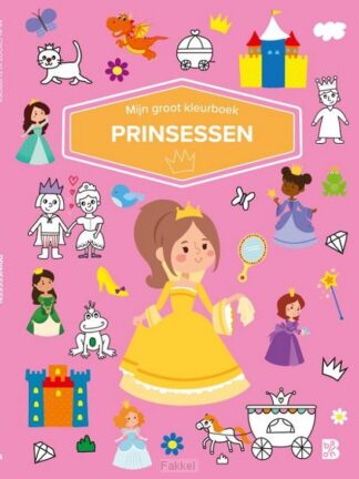 product afbeelding voor: Mijn groot kleurboek prinsessen