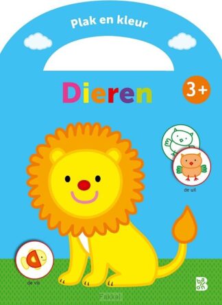 product afbeelding voor: Stickerkoffer dieren 3+