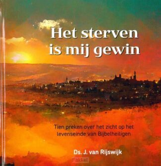 product afbeelding voor: Sterven is mij gewin